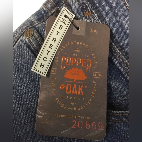 Copper and Oak Men’s Jeans - Size 38 x30 - NWT.                            7 - Picture 6 of 6